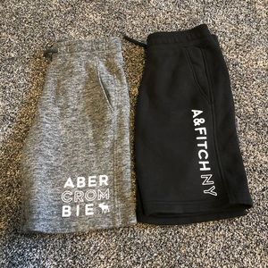 Abercrombie kids 2 pairs of jersey shorts